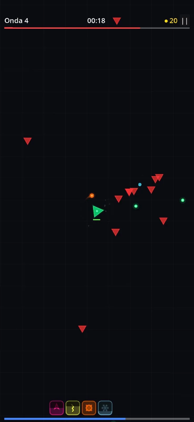 Geo Warden wave combat gameplay